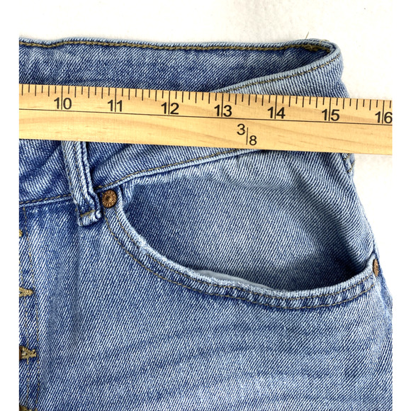 Sincerely Jules Jeans Womens Size 30 Button Fly Light Wash Denim Straight - Picture 8 of 11